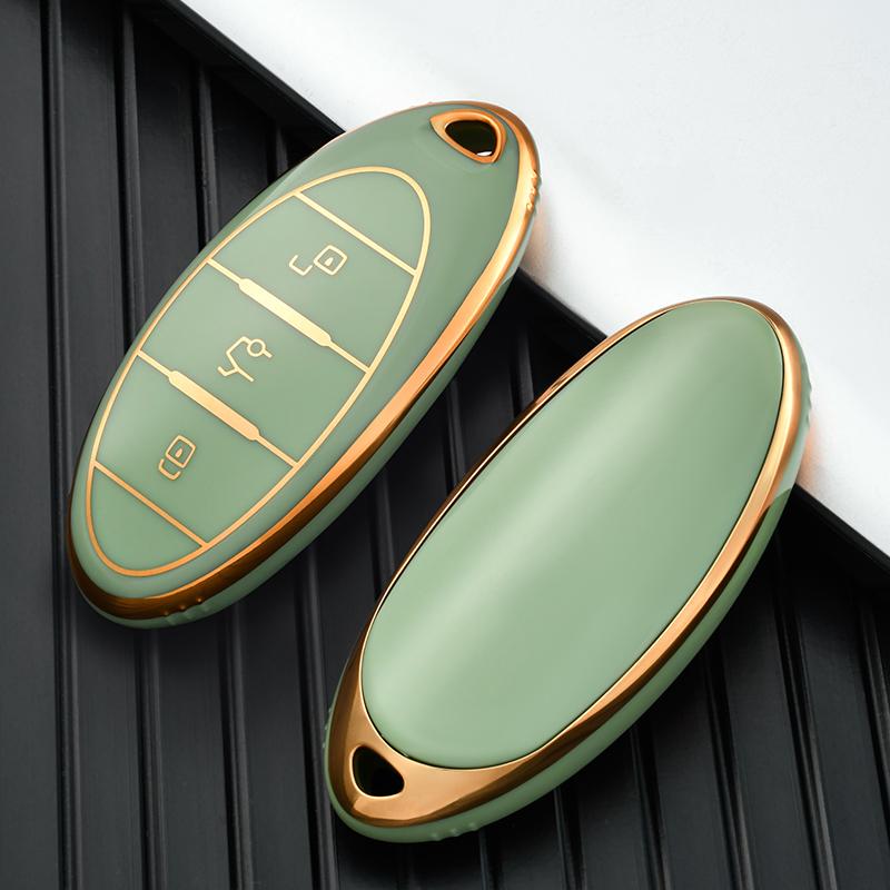 For FAW Besturn TPU Car Key Cover T77 Pro B70 T99 T55 T33 Auto Accessories Smart Remote Fobs Key Case Protector Keychain Holder