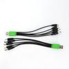 5 in 1 20cm USB male to 5 way DC 5.5x2.1mm 4.0x1.7 3.5x1.35mm 2.5x0.7mm 2.0x0.7mm DC male power charging cable