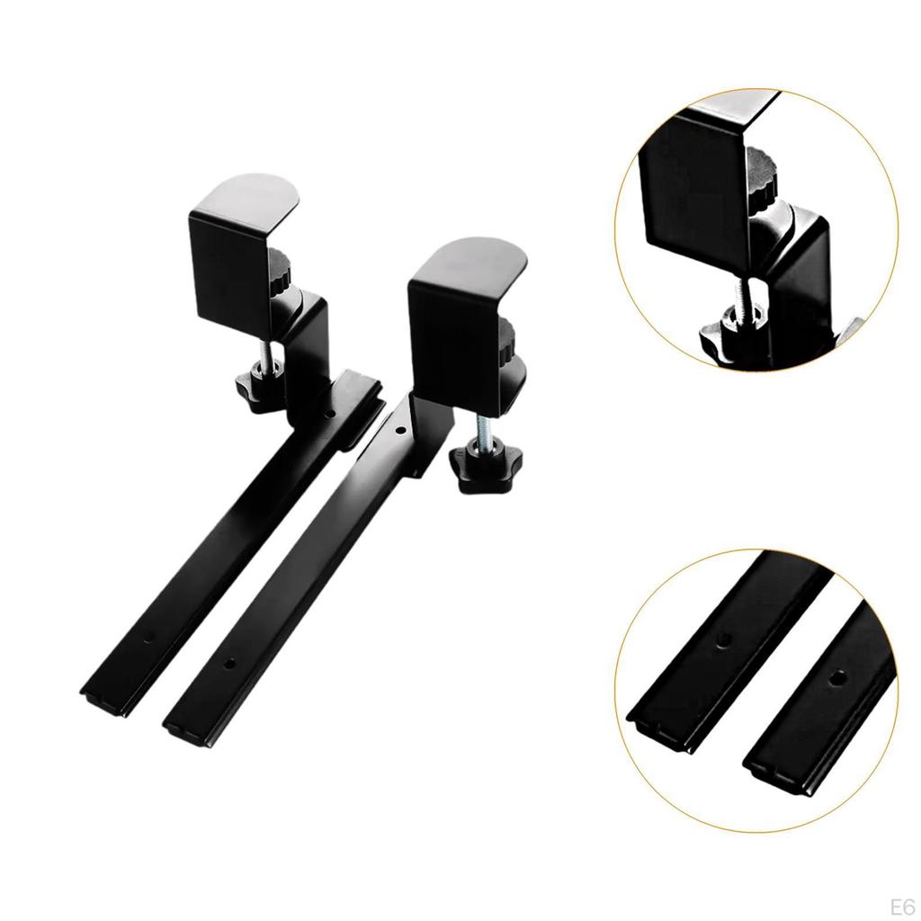 Tastaturklemme Schiene Schreibtisch Verlängerung Tablett DIY Computer unter Ausziehbar für Arbeit