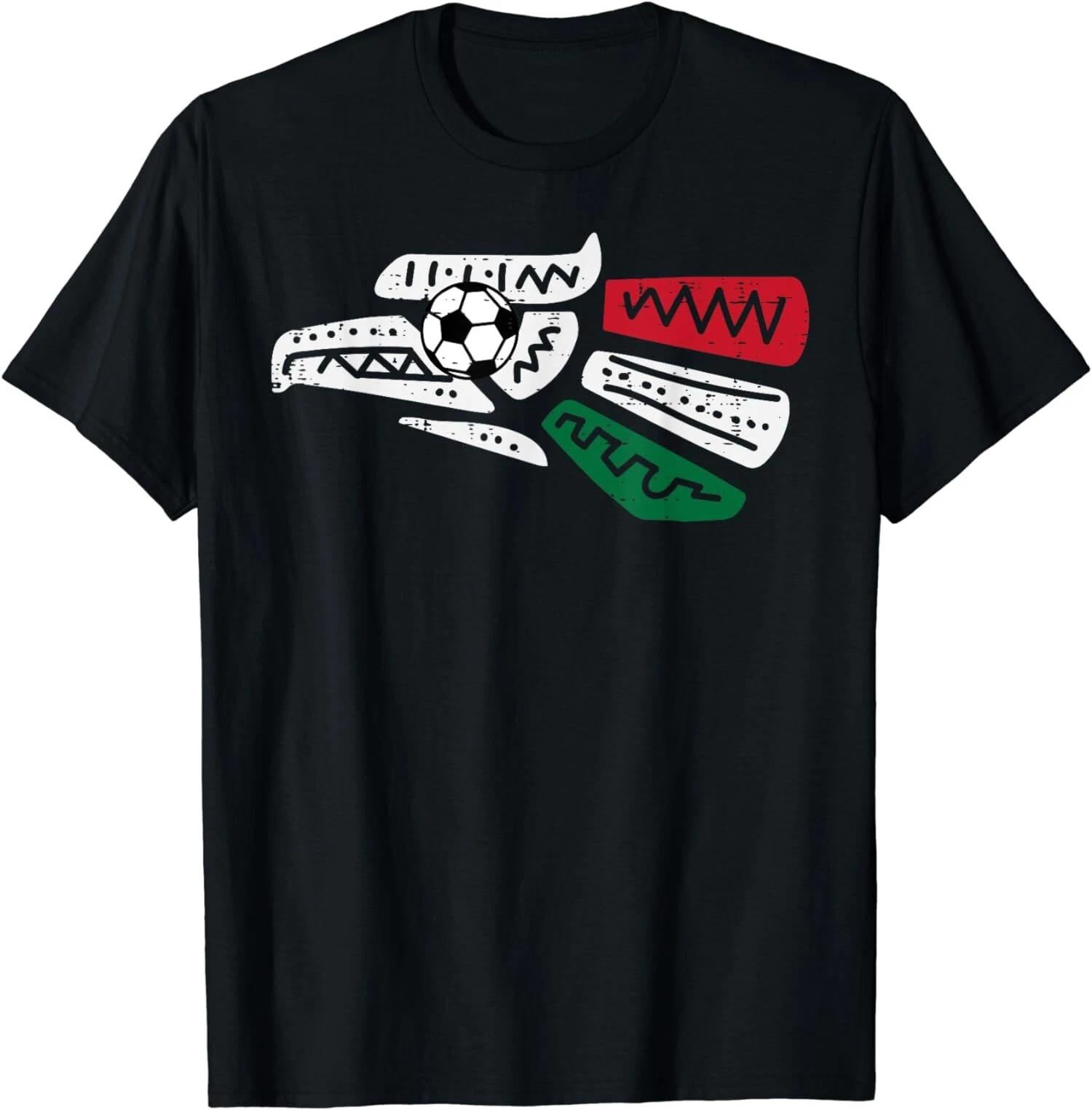 Mexican Eagle Mexico Soccer Ball Support Team Gift Unisex T-Shirt S