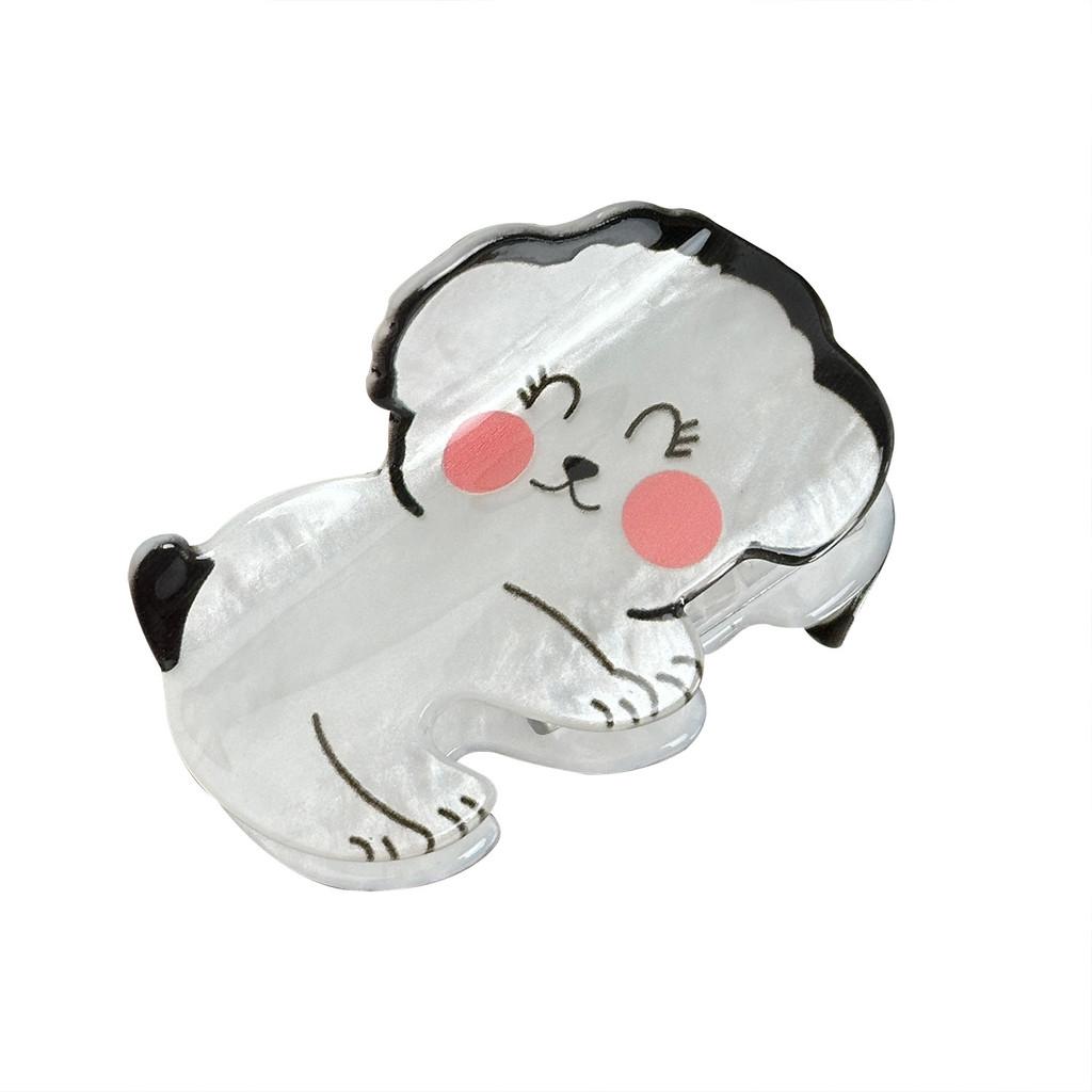 Adorable Acrylic Cartoon Bear Hair Claw Clip Fashionable Hair Accessory For Girls