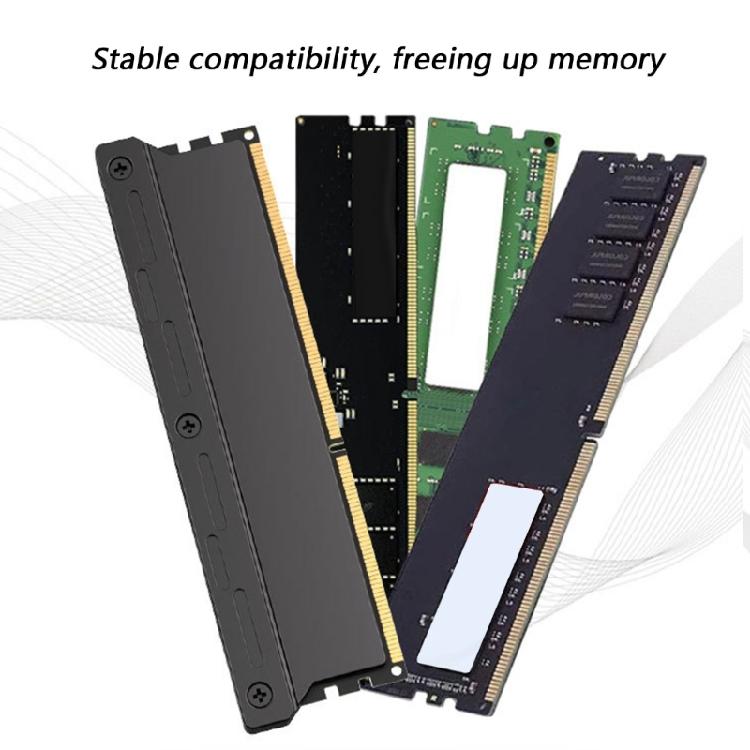 Cooling Heatsink for DDR5 DDR4 DDR3 Memory Heat Dissipation Lightweight Aluminum Cooling Dissipation Pad 140x35x9mm