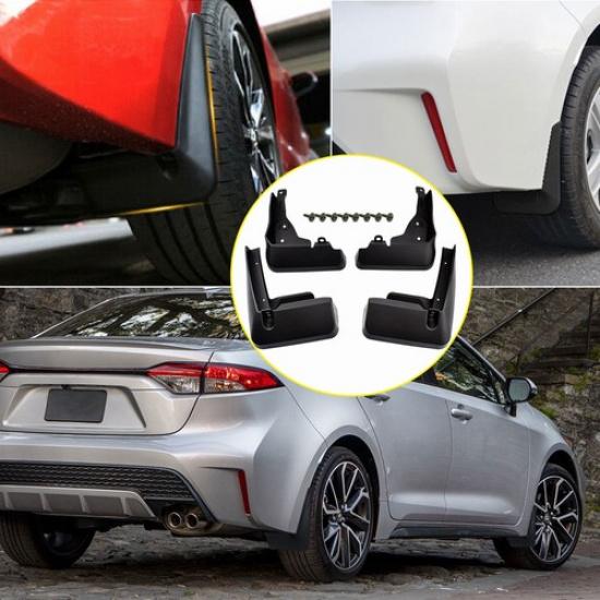 Подходит Splash Corolla Седан -21 Toyota Брызговики Грязевые С ЗАЩИТНИКАМИ КРЫЛЬЕВ ПЕРЕДНИЕ И ЗАДНИЕ
