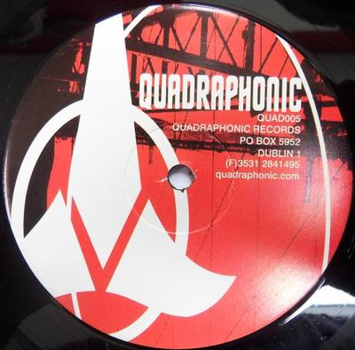 12inch Record RAZOR  Doppleganger  Fokker 50 QUAD005 QUADRAPHONIC 1999 Ireland Dance  Electronica Used