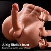 Male Torso Sex Doll For Women With Huge Dildo 2-in-1 Realistic & Tight Anal Male Torso Masturbators Lifelike Big Butt