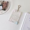 Acrylic Star Photo Card Holder - Protective Sleeve & Keychain for 3-Inch Polaroid Display