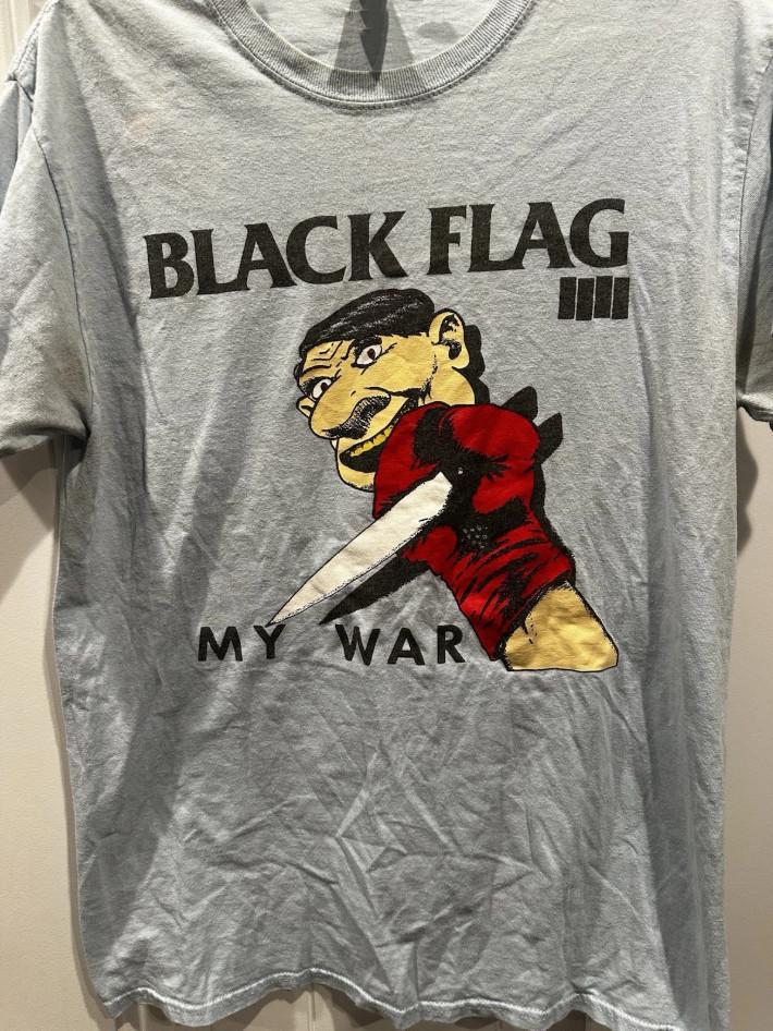 Reprint Y2K Vintage Black Flag My War T-shirt size S-5XL XXL