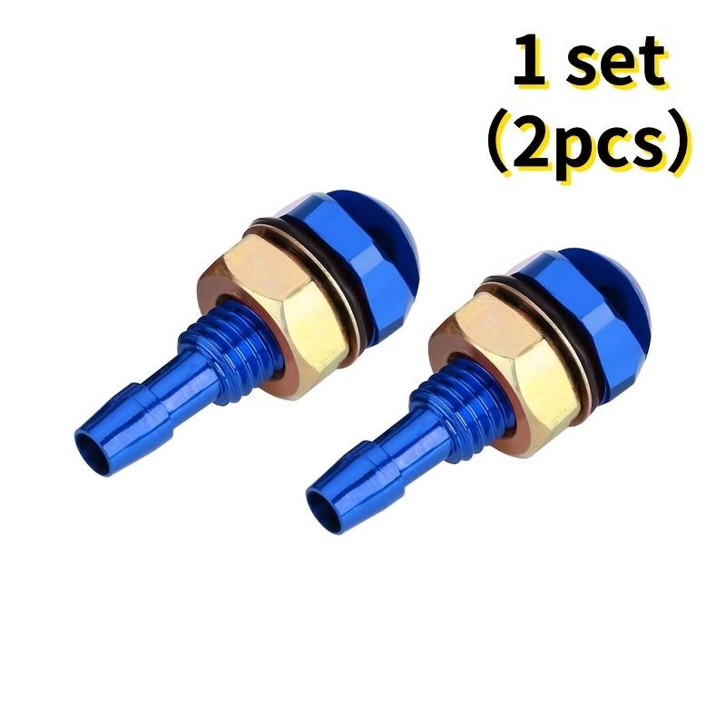 2pcs Universal Aluminum Alloy Wiper Spray Nozzle Car Auto Front Windshield Sprayer Washer Nozzles Kit