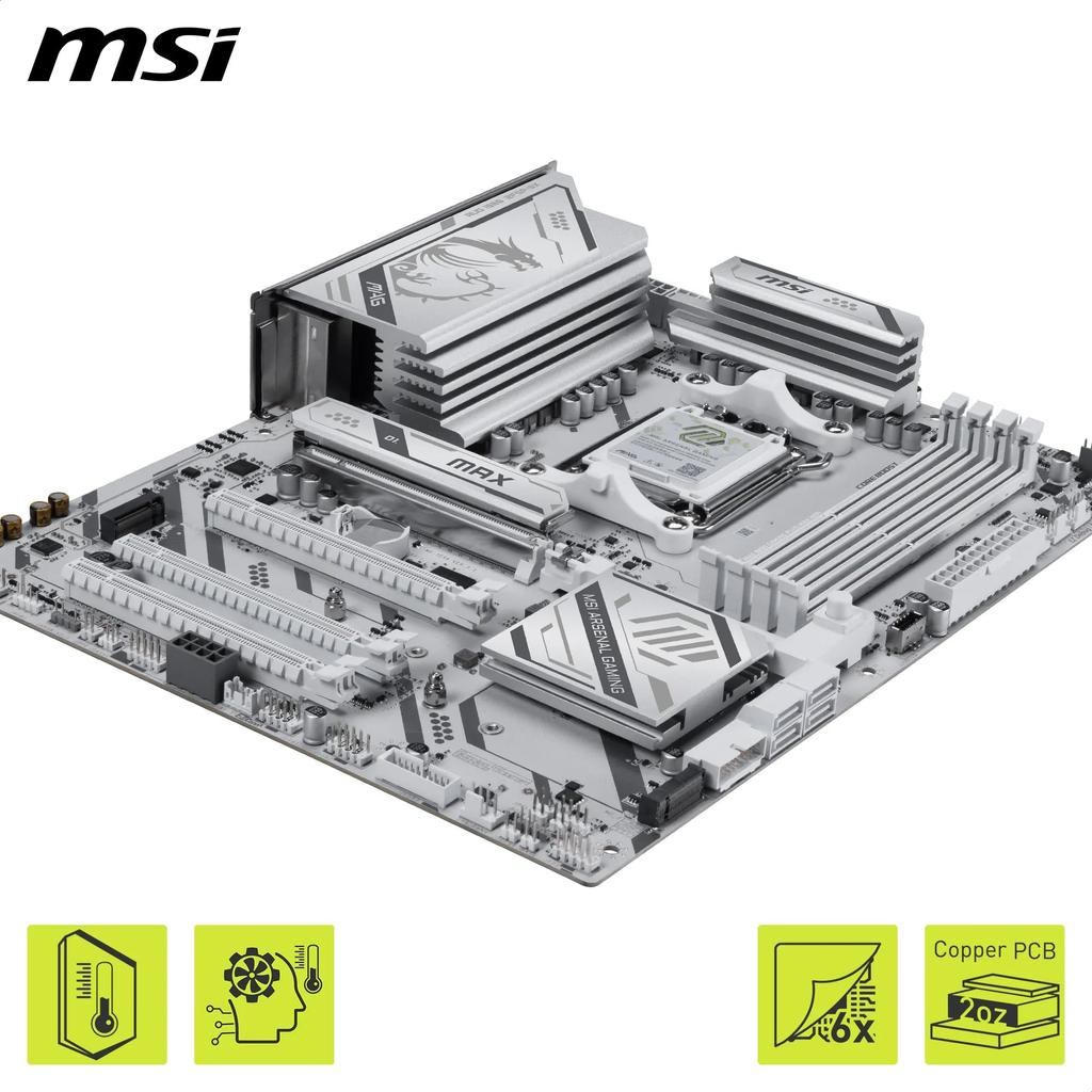 MSI MAG B850 GAMING PLUS MAX WIFI ATX Motherboard MB6984