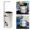 Adjustable 2.4-7.6 Inch 60-190mm Car Engine Piston Circle Compressor Professional Installer Removal Kit Includes Four Angle Wrench Storage Bag