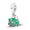 S925 Silver Handmade DIY Cute Animal Unicorn Fox Pendant Charm Accessory Jewelry