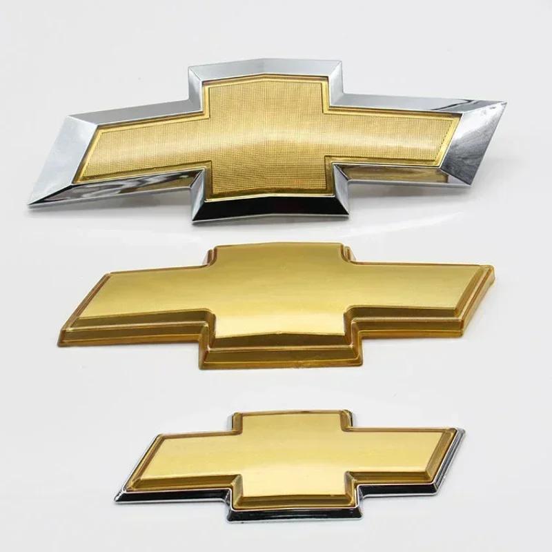 ABS pour Chevrolet Epica 2003-2011 Spark Aveo Captiva 2008-2010 Autocollant Emblème Capot Avant Voiture Accessoires Badge Coffre Arrière
