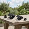 Camera Mount Weatherproof Clamp-Style Mounting Bracket with Conversion Adapters