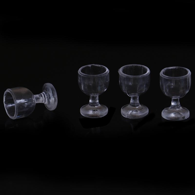4 stk 1:12 Dukkehus Miniatyr Begerkopp Dukkehus Kjøkken Vinglass Kopper