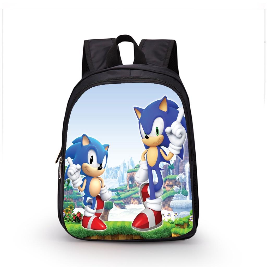 Sonic Schülerrucksack Große Kapazität Wasserdicht und Verschleißfest Kinderrucksack