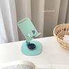 Adjustable Metal Phone & Tablet Holder - Foldable Stand for Desktop & Live Streaming