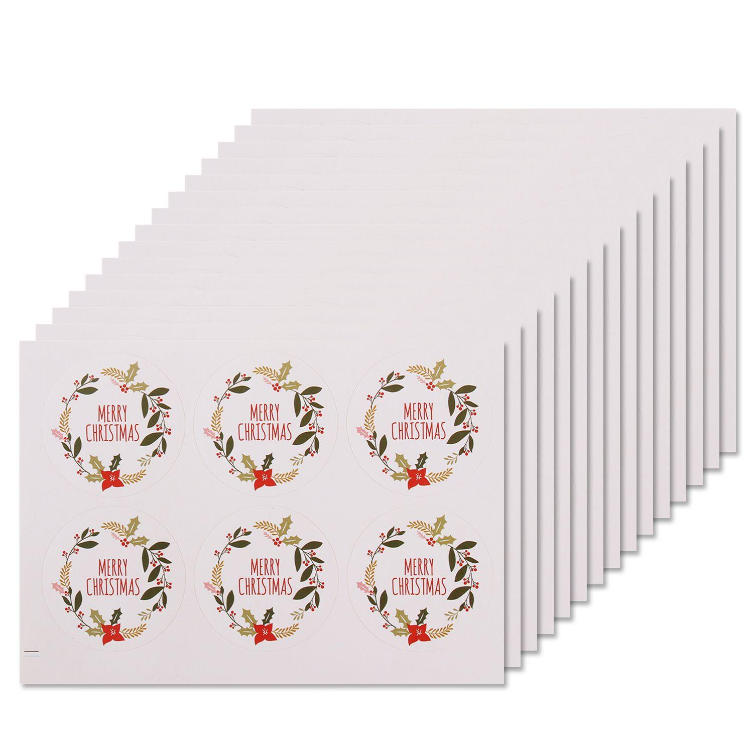 

Товары для вечеринок Рождественский декор Свадебный декор Наклейки из крафт-бумаги с лосем Самоклеящаяся этикетка Этикетка для упаковки Бирка для запечатывания