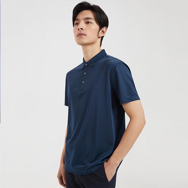 Men s Business Casual Striped Polo T-Shirt 48