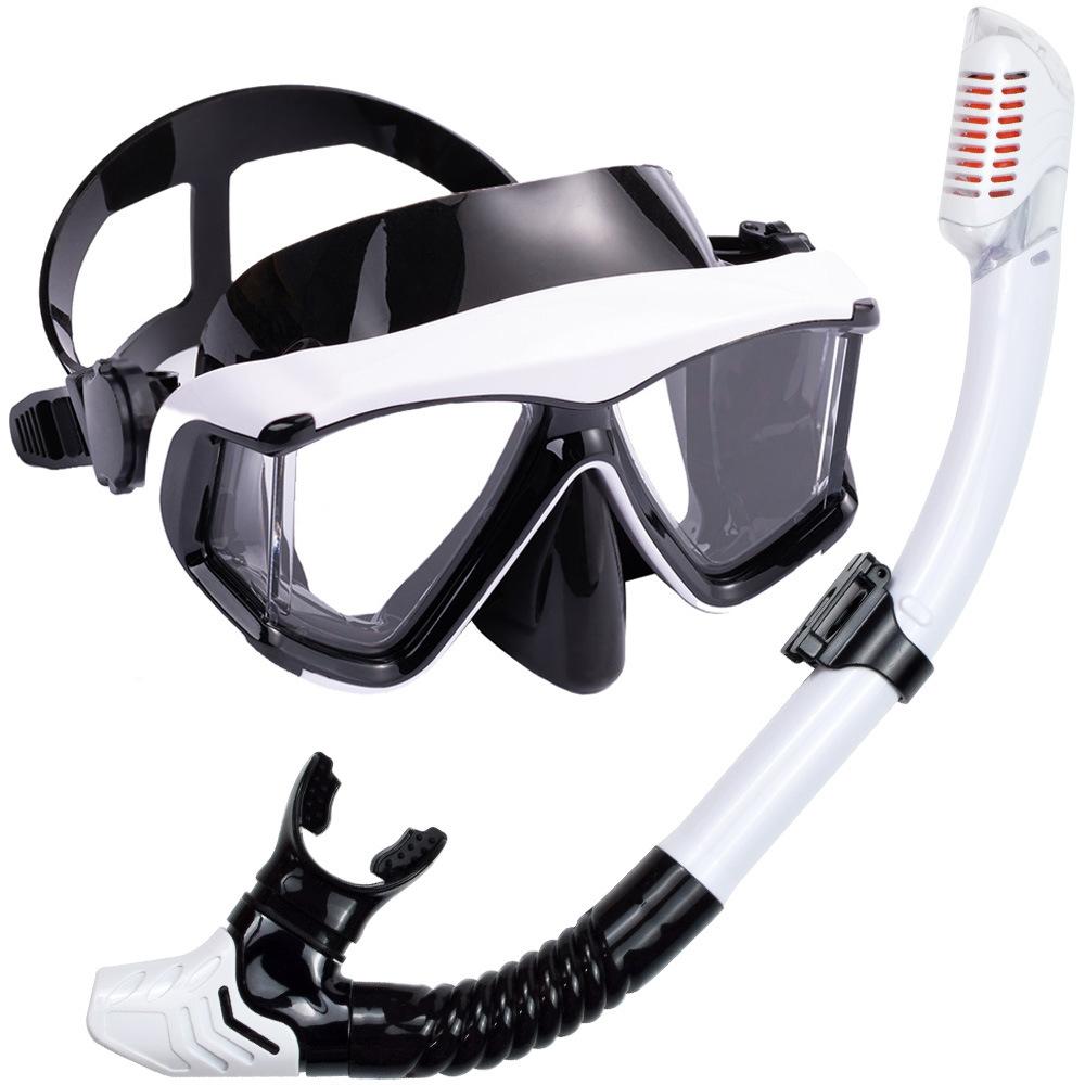 Diving goggles snorkel set