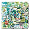 55 Earth Day Cartoon Stickers: Waterproof Decoration for Journals, Water Bottles, and Computers