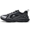 Back To Back Spring Vintage Stain Resistant Thick Sole Sport Shoes Unisex Sneakers Black Silver K0FY5MC01CJ-990A
