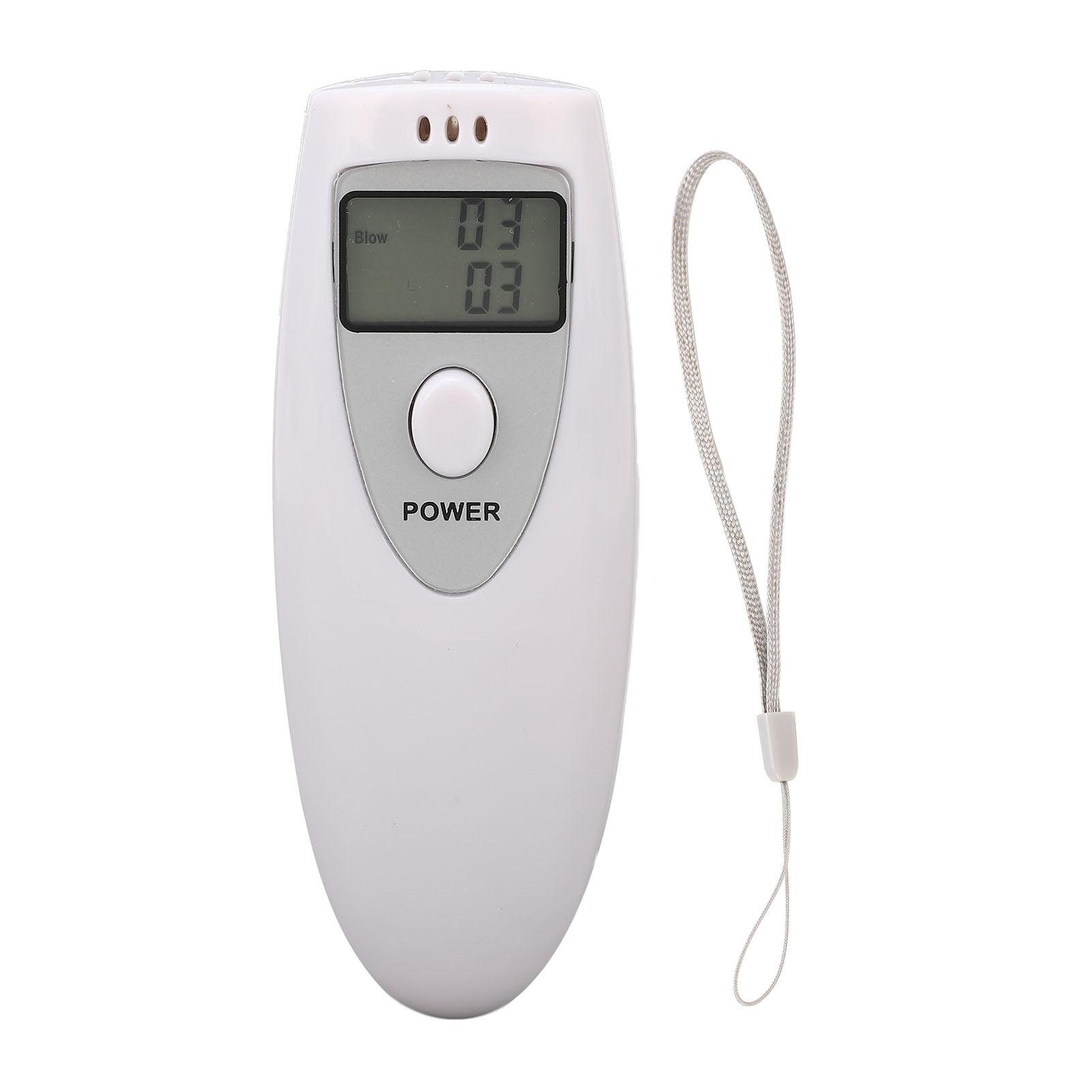 

Breath Alcohol Tester Single Screen Quick Response Accurate Portable Breath Tester Drunk Analyzer