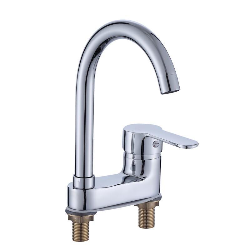 Gongfu Dual-Control Hot & Cold Basin Faucet