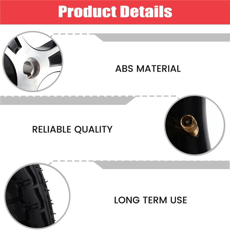 Elderly Electric Wheelchair Scooter 12Inch Wheel 12 1/2X2 1/4 Pneumatic Tire Inner Tube Wheel Hub Equipment Tire