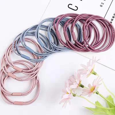Lot Haar-Accessoires Mädchen Gummibänder Scrunchy Basic Elastische Haarbänder Kinder Baby Stirnband Mode Dekorationen für das Haar