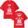 Radiohead Return To The Road European Tour T Shirts Fashion Rock Band T-shirt Men Women Cotton Oversized T-shirt