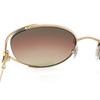 Bvlgari 57 20 2014/E2 Sunglasses Metal Brown Unisex BV6181B Used