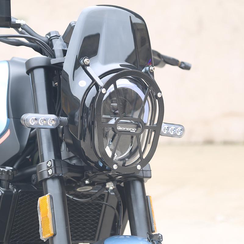 Waterproof Leather Side Bag & Rear Rack for Benelli Leoncino 150 