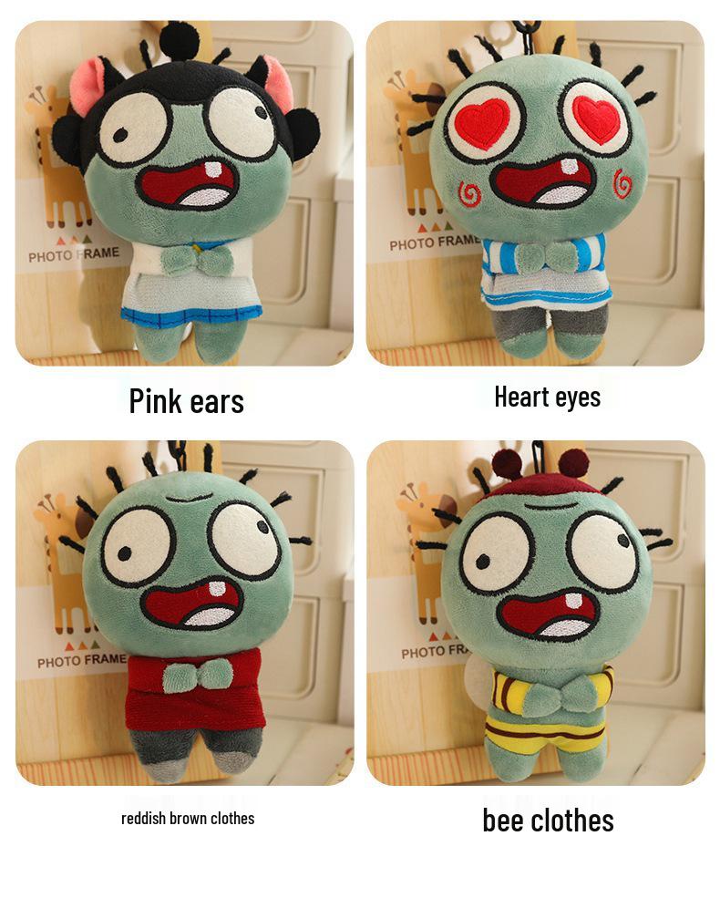 Zombie Doll Prank Plush Toy: Talking Little Brother Pendant - Perfect Gift for Friends