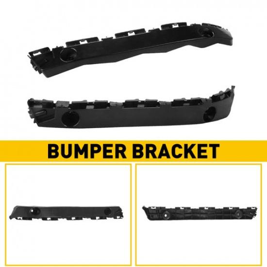 Bumper Retainer for Set 2011-2017 Toyota Plastic Front Sienna 2Pc Primed