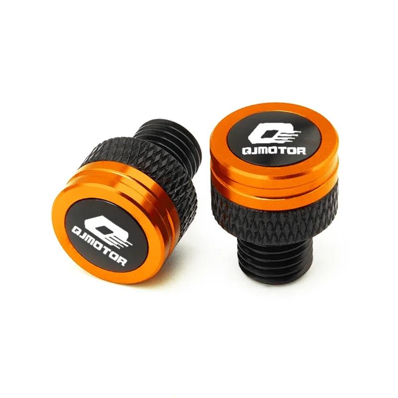 Accessories M10*1.25 CNC Mirror Hole Plugs Screws Bolt New For QJMOTO QJ SRT 800 800X 800SX SVT 650 X SRT700 SRT 800 700 650 550