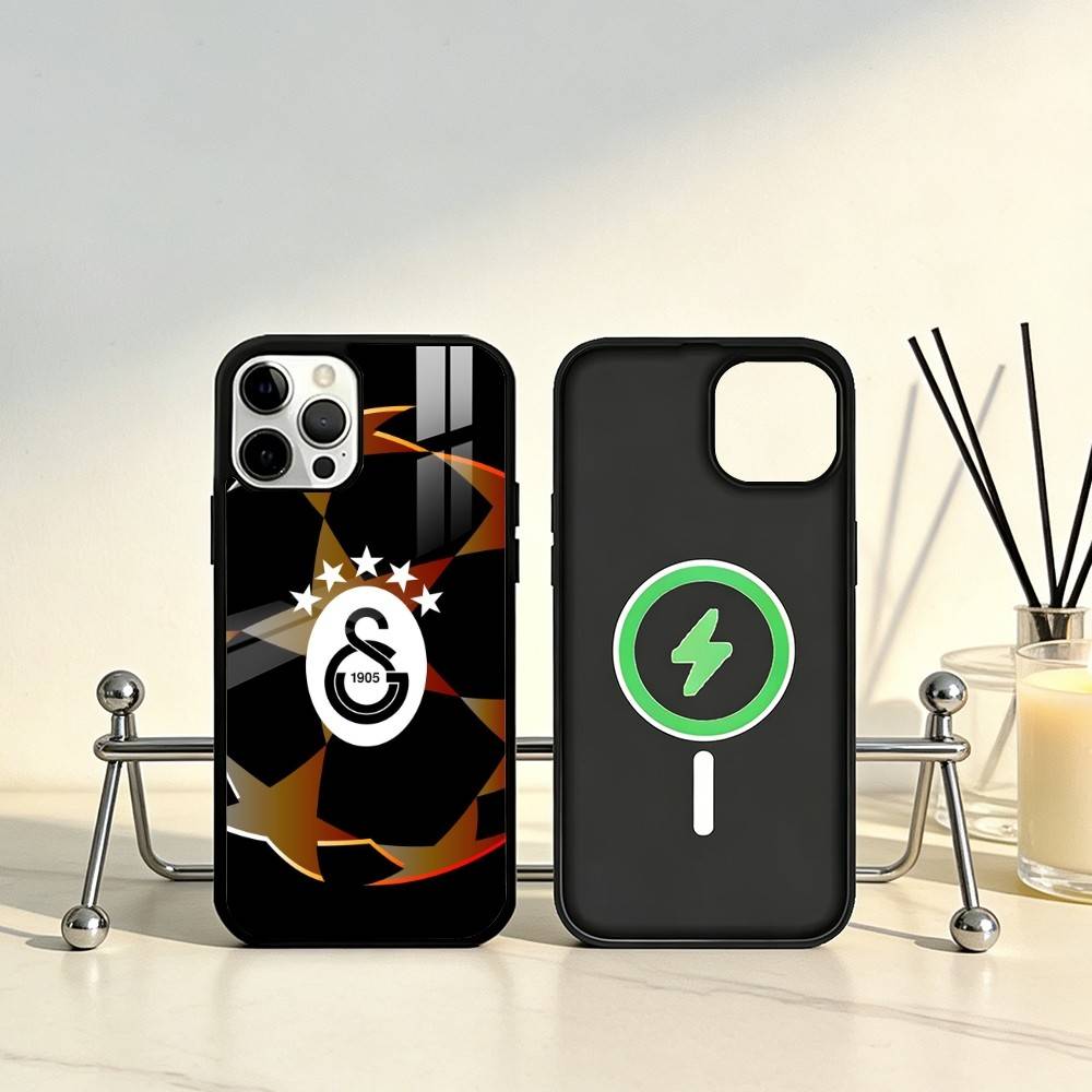 G-Galatasaray S-SK pattern 1905 Phone Case For iPhone17,16,15,14,13,12,11 Plus,Pro Max Magnetic For Magsafe Wireless Charging iPhone11PRO