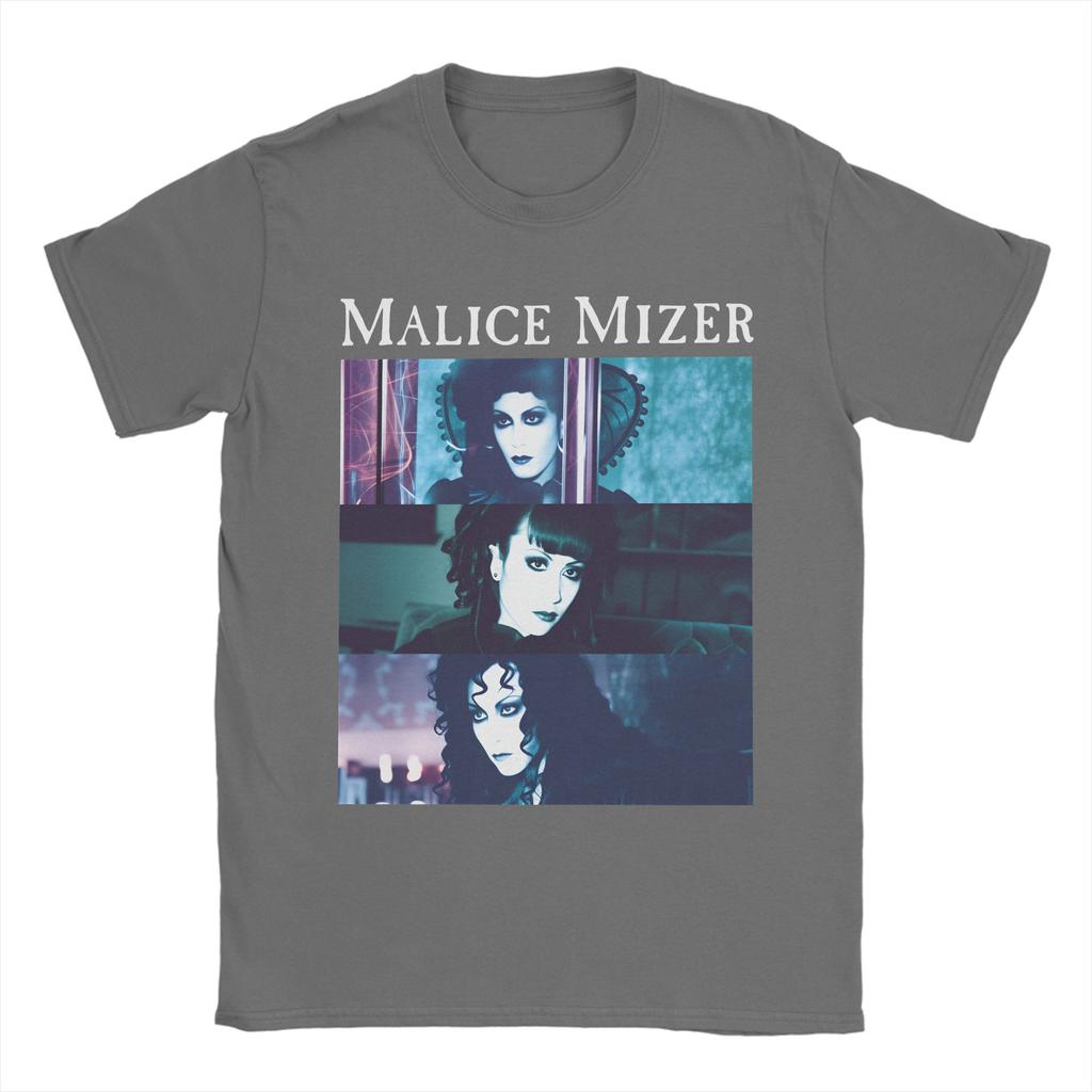 Malice Mizer Band T Shirts Men 100 Cotton Awesome TShirts O Neck Tee Shirt Short Sleeve Clothing Plus Size