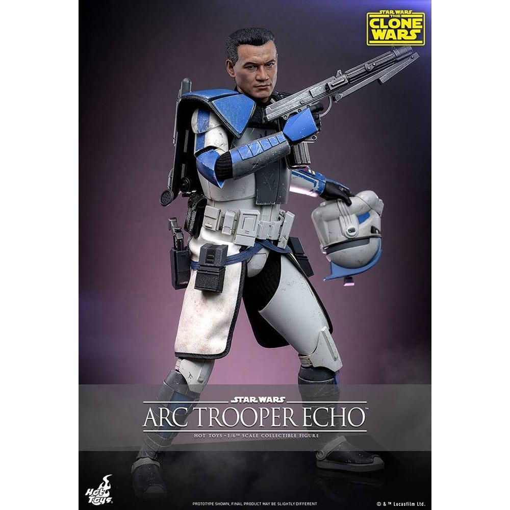 Star Wars 1 6 Television Masterpiece Scale Fully Poseable Figure  Arc Trooper Echo