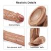 Super měkký pocit realistický tlustý dildo penis simulovaný lékařská sexuální hračka pro dospělé pro ženy masturbátory přísavka 18+ obchod pro dospělé