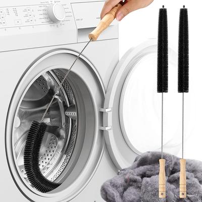 1-teiliges Trockner-Entlüftungsreinigungsset, Fusselbürste, lange, flexible Kühlschrank-Spulenbürste, Trockner-Fusselbürste, Entlüftungsfallen-Reinigungswerkzeug