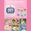Sofortbildkamera für Kinder, Digitalkamera für Kinder, 1080P, digitale Videokamera, Doppelobjektiv, 2,4 Zoll, IPS