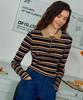 NEAR&DEAR Crop Long Sleeve T-Shirt_Black