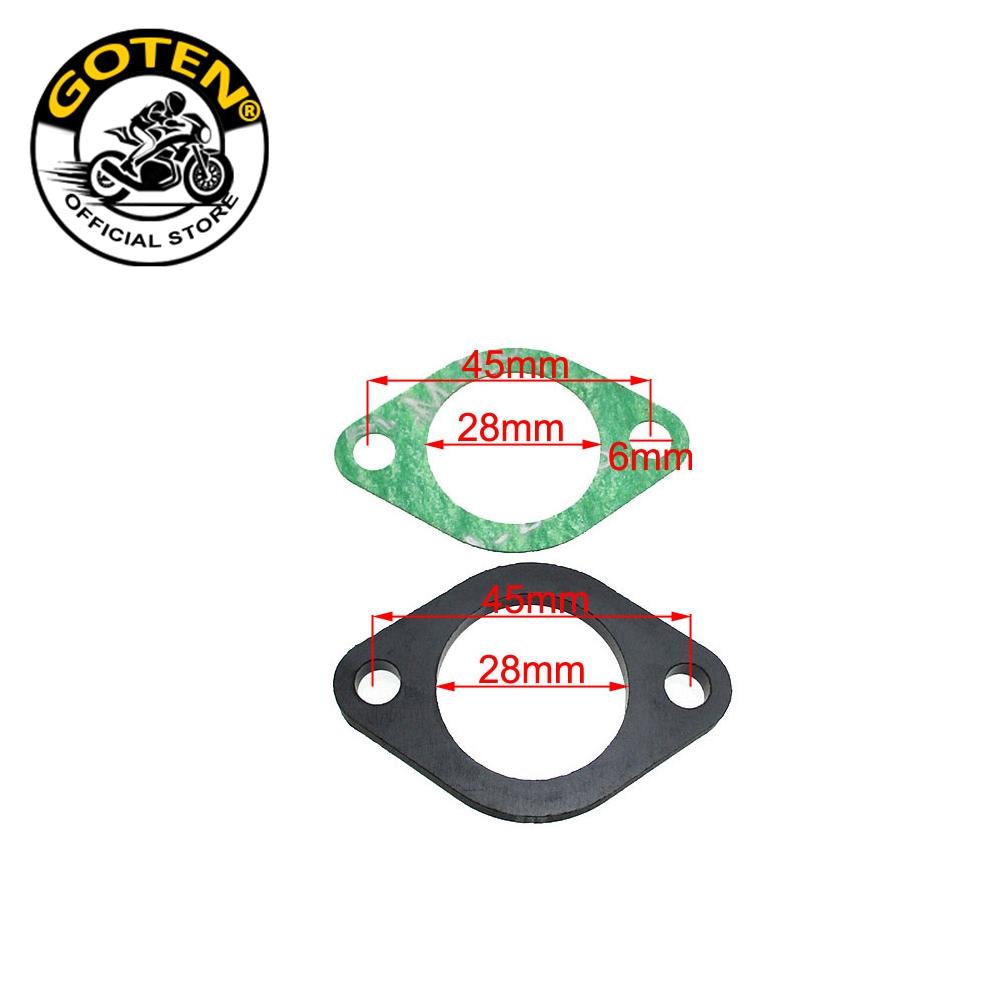 Goten 28mm Intake Manifold Spacer Insulator Gasket For Pit Dirt Bike Moped Scooter