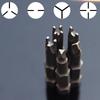 Screwdriver Bit Set 5 Pcs Special-shaped Screwdriver Set Y-Type U-shaped Triangle 3-Point Screwdriver Bit for Repair