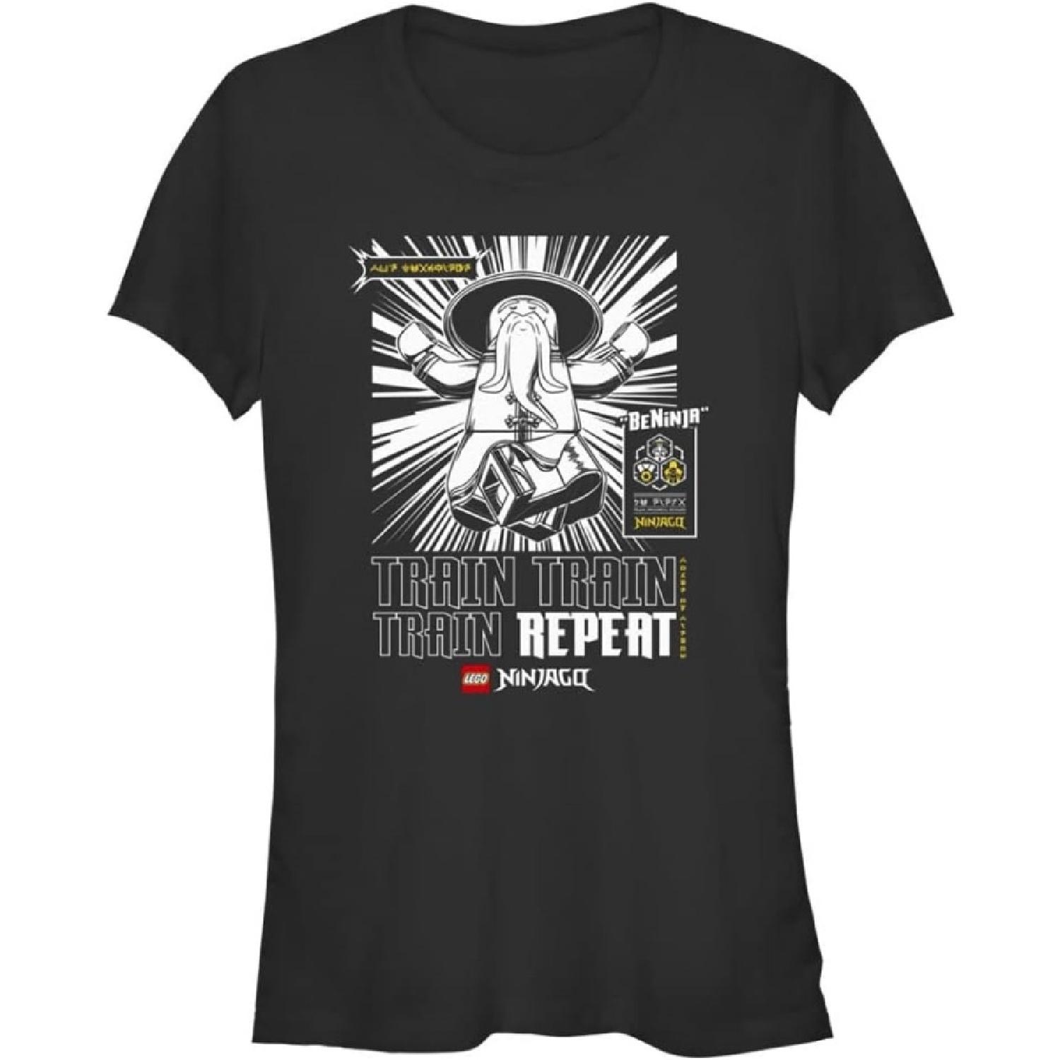 

Fifth Sun Women s Lego Ninjago Train Repeat Junior s Short Sleeve Tee Shirt XXXXXL різнокольоровий
