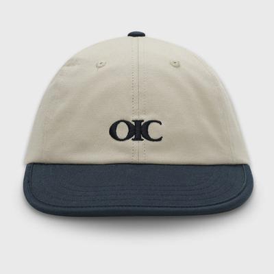 OIOI COLLECTION Signature Two-Tone Ball Cap [BEIGE]