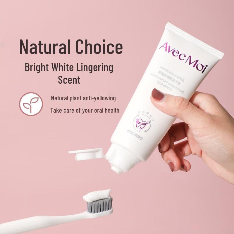 Avec Moi Probiotic Brightening Toothpaste