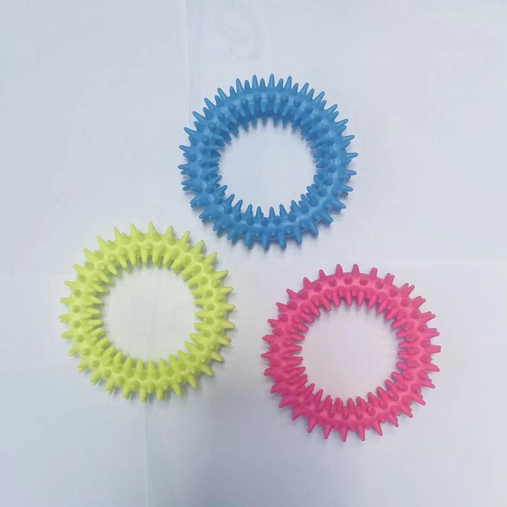 Durable TPR Teething Dog Toys for Golden Retrievers and Corgis - Bite-Resistant Cleaning Sticks and Balls