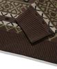 TRILLION Vintage Fair Isle Jacquard Crewneck Knit_Brown