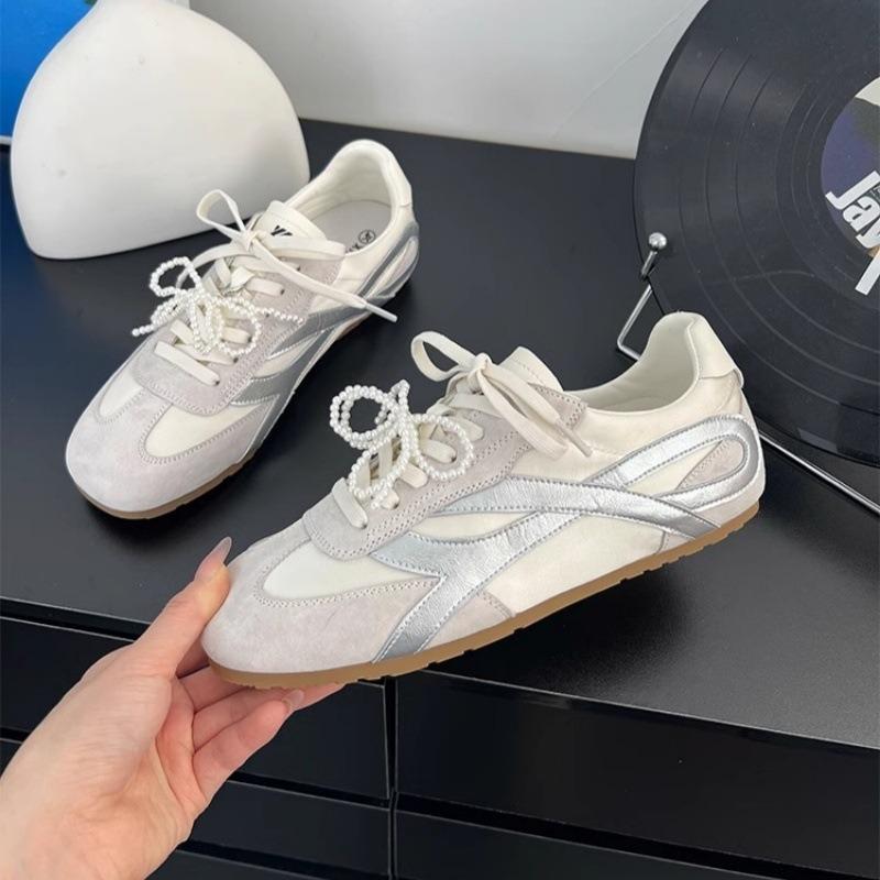 Inner Height Increase 4 Retro Fashion Women's Spring and Summer Versatile Soft-soled Sports Jogging Shoes
